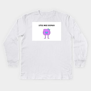 Little Miss Despair Kids Long Sleeve T-Shirt